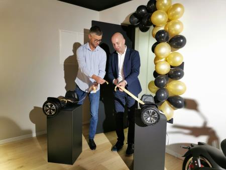 Otvoritev salona Robbo